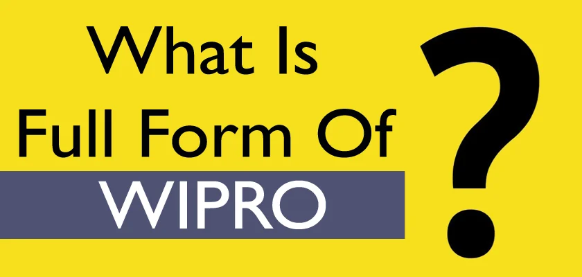 WIPRO Full Form