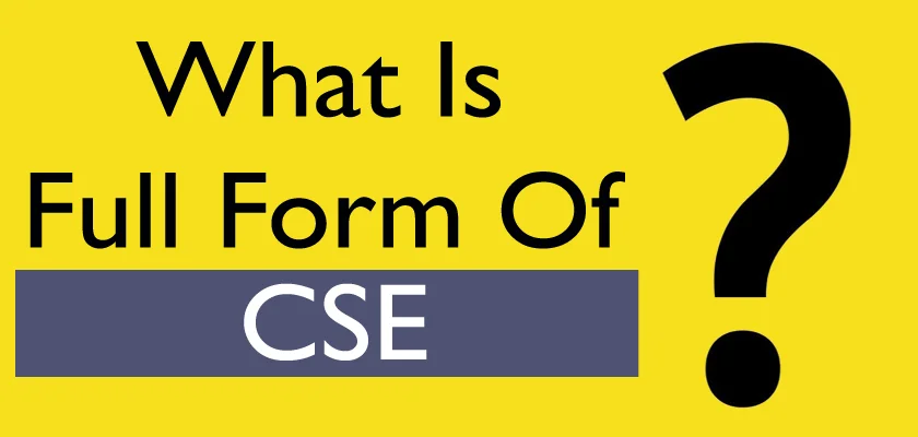 CSE Full Form