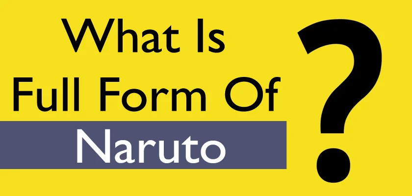 Naruto Full Form: Decoded Definition & Explained Meaning